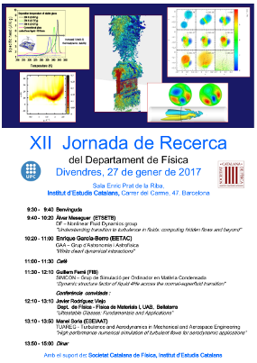 XII Jornada de Recerca del Departament de Física