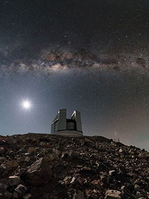 El telescopio 4MOST inicia la observación de 77.000 estrellas